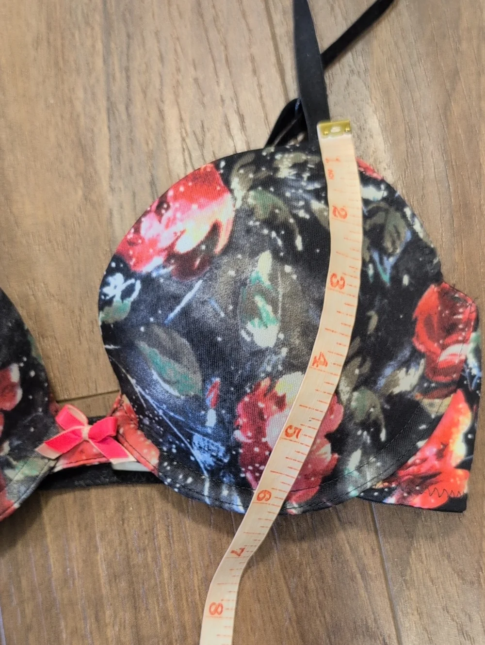 Bundle of Xhilaration 2 Bras Floral & Boyshort Set  Pink and Red Flowers